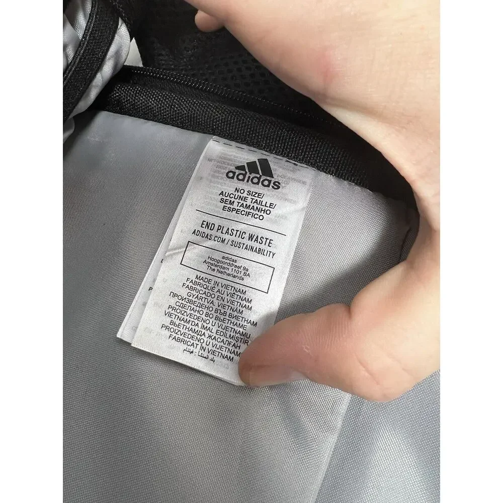 ADIDAS 4CMTE AC Rolltop Backpack‎ Black EUC